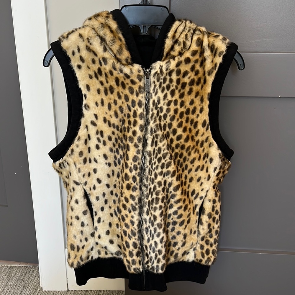 Juicy Couture Reversible Faux Fur Vest